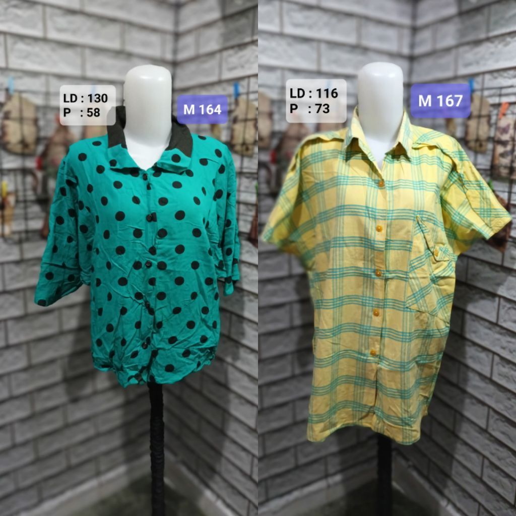 เสื้อเชิ้ตผู้หญิง M 164 & M 167