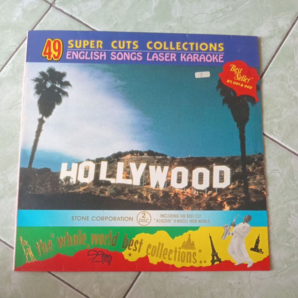 Laser Disc Super Cuts Collections เพลงภาษาอังกฤษ Laser Karaoke