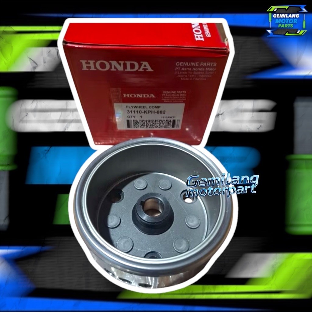 MAGNET MAGNET KHARISMA SUPRA X 125 เก่า CARBON KIRANA ROTOR MAGNET KPH