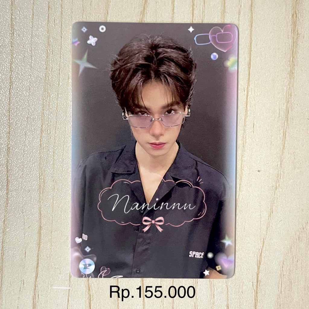 PHUWIN AEH GMMTV All Eyes Here Photocard Official PC ppw CC แว่นตา