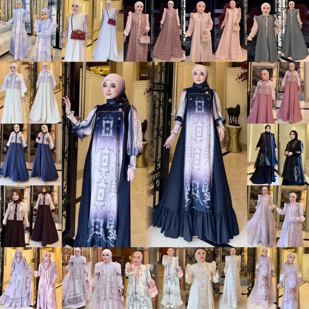 SHALLA SAUKIA LATEST VIOLET GRADUATED DRESS