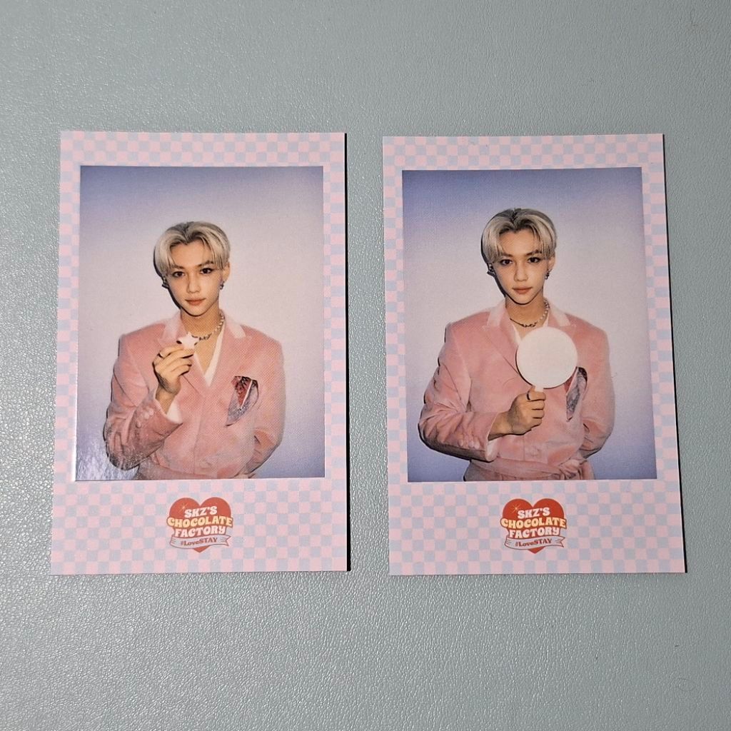 Felix SKZs Chocolate Factory LoveStay Polaroid Set