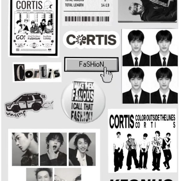 CORTIS STICKER ของขวัญ