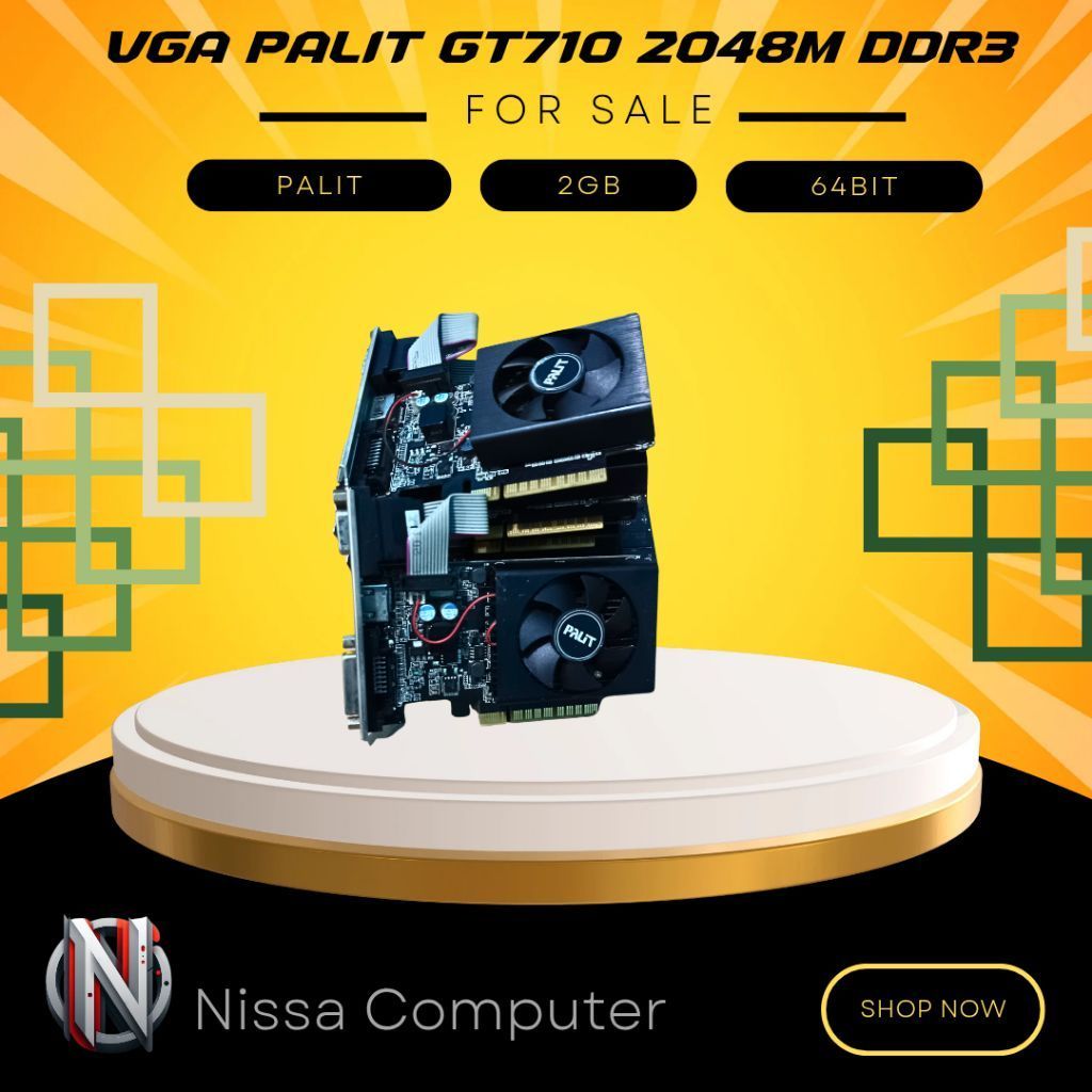 Vga Palit GT710 2048M 2Gb DDR3
