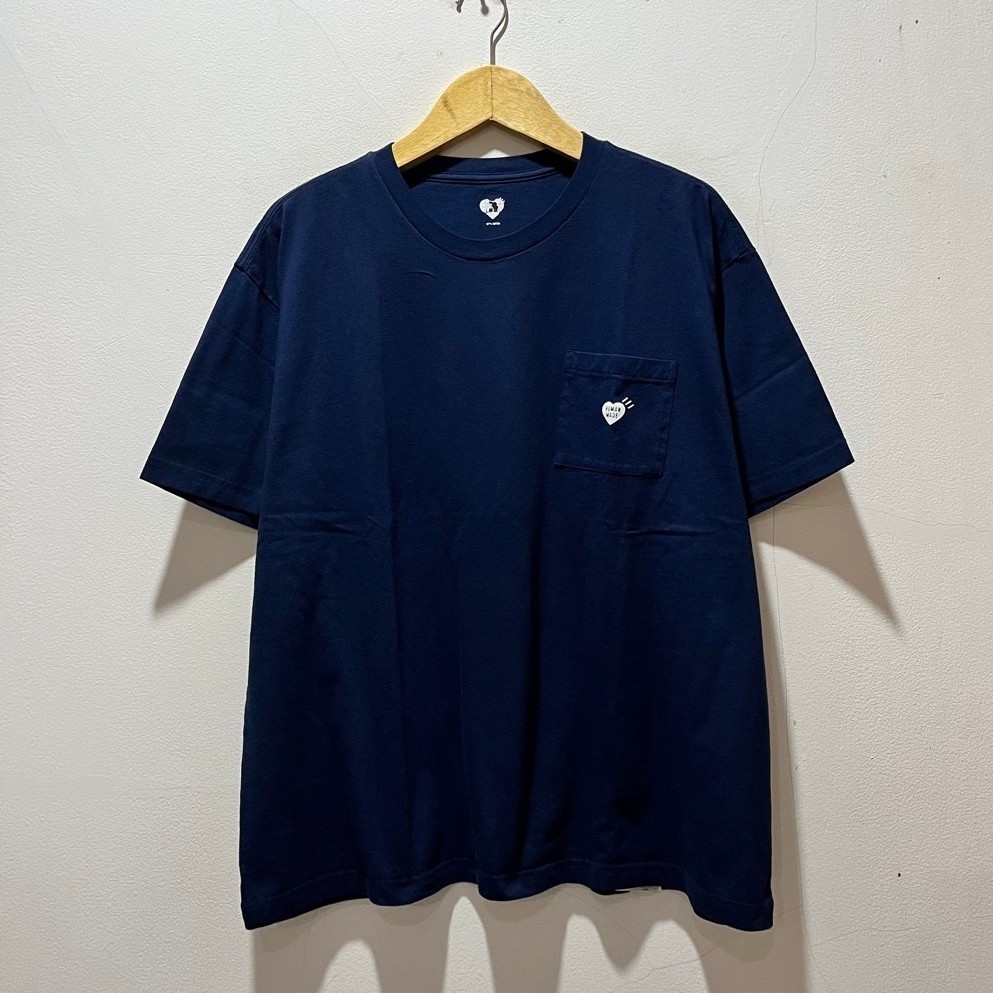 เสื้อยืด HUMAN MADE Pocket Navy / เสื้อยืด Human Made
