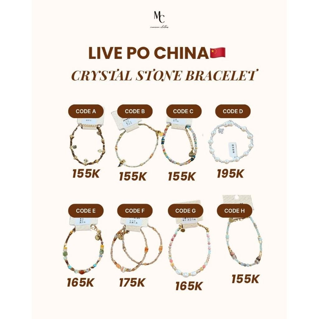 CRYSTAL STONE BRACELET