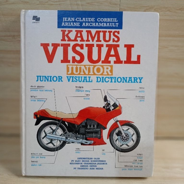 VISUAL JUNIOR DICTIONARY by jean-clude corbeil