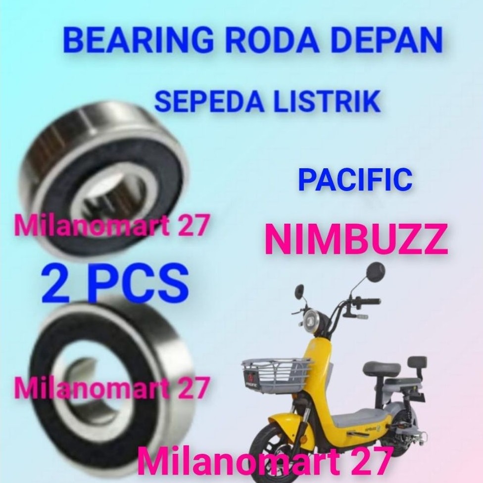 Pacific nimbuzz laker Electric Bike Front Wheel Bearing Pacific nibuz Electric Bike Front Wheel Bear