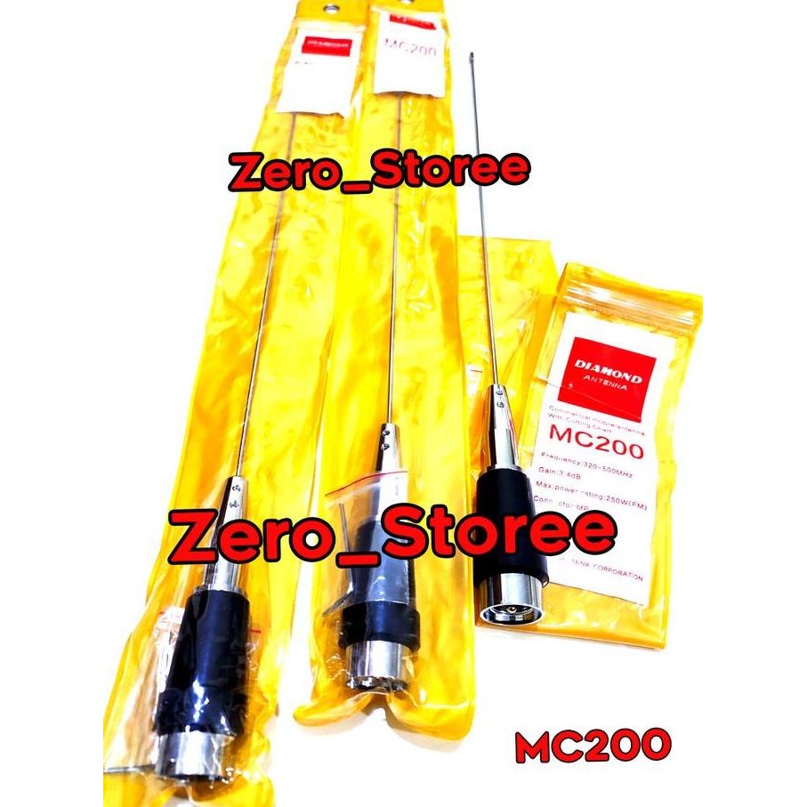 เสาอากาศรถยนต์ Diamond Mc200 Uhf 350-520Mhz D เสาอากาศ Mc-200 Mc 200 Rig