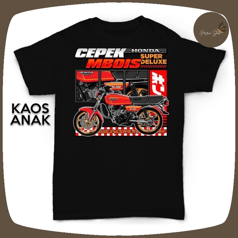 Best Kids Motorcycle T-Shirt Cepek Mbois Herex | ใหม่ล่าสุด Viral อินเทรนด์ 2025 TI-76