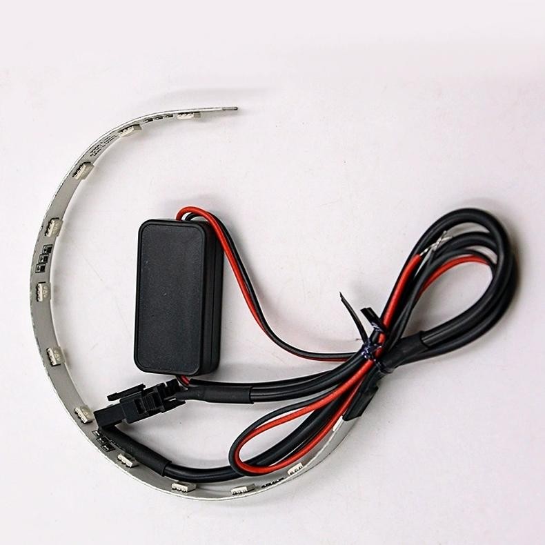 Rt-69 uk-12 2 ชิ้น EVIL MATRIX LED DEMON RGB RUNNING SEIN / DEVIL RGB RUNNING BLUETOOTH CONNECTION L