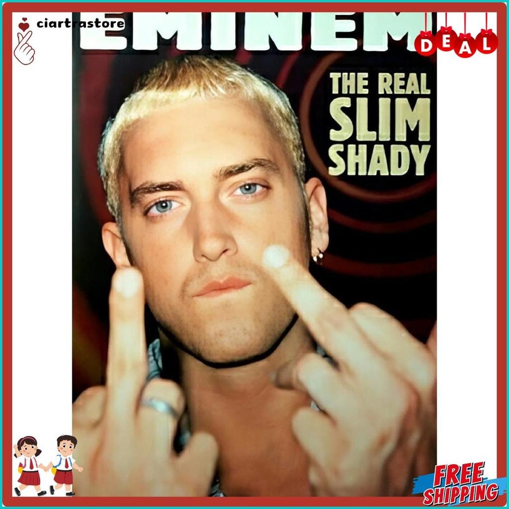 Again Again Eminem Wall Poster (สามารถปรับแต่งด้วยภาพได้)