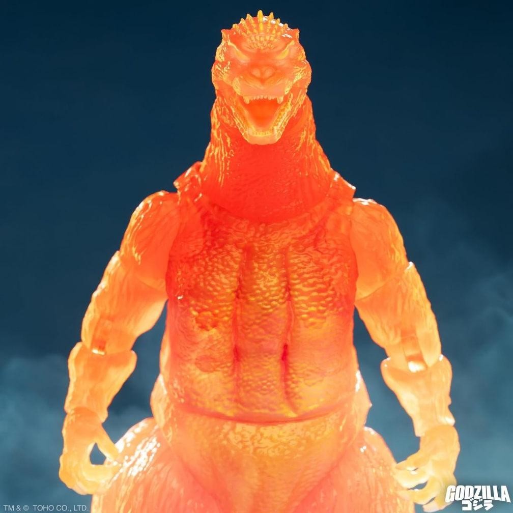 สุดยอดสุด7! TOHO BLAZING GODZILLA (1200 CLEAR ORANGE) 20.3 CM WHOLESALE TOHO GODZILLA
