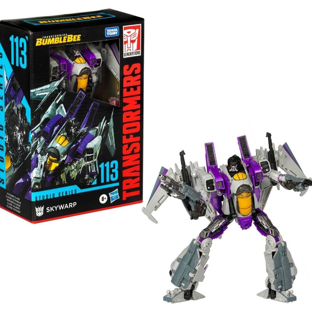 TRANSFORMERS TOYS STUDIO SERIES VOYAGER BUMBLEBEE 113 SKYWARP, 16.5 ซม. Convertible