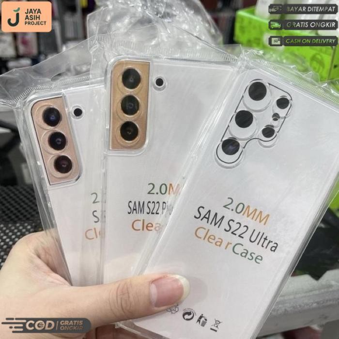 Samsung S23/S23+/S23 Ultra/S22/S22+/S22 Ultra/M32/A22 4G/5G/A32 4G/A02/A12/A02S Softcase Bening Clea