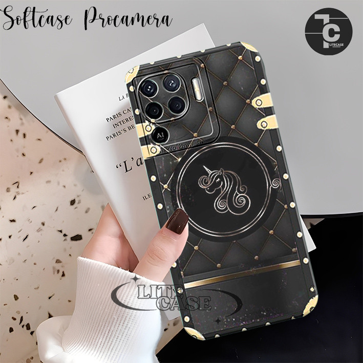 ซิลิโคน Hp Oppo Reno 5F 4F 7Z 8Z Reno 4 4G 5 4G 5G 6 4G วอลล์เปเปอร์กรอบน่ารักล่าสุด motif - เคส - เ