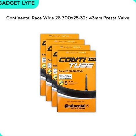 Continental Race Wide 28 700x25-32c 42mm Presta Valve