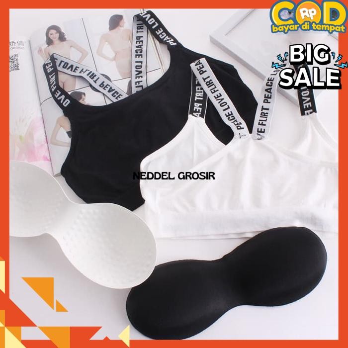 BRA VEST SEAMLESS FITNESS YOGA PADDED SPORTS BRA B02 BY NEDDEL WHOLESALE