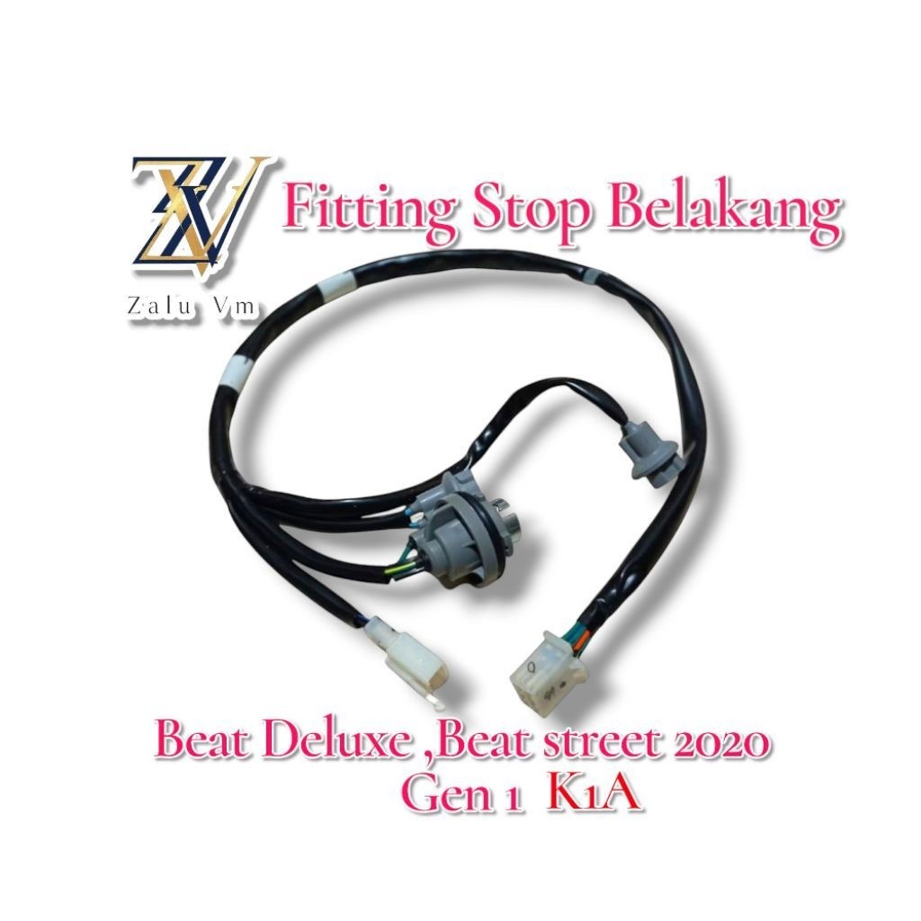 HONDA BEAT DELUXE K1A BEAT STREET K1A GEN 1 2020 REAR LIGHT CABLE การเปิดตัวครั้งแรก