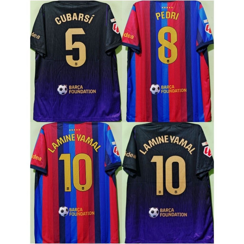 YAML CUBARSI PEDRI Jersey พิมพ์ auri sport