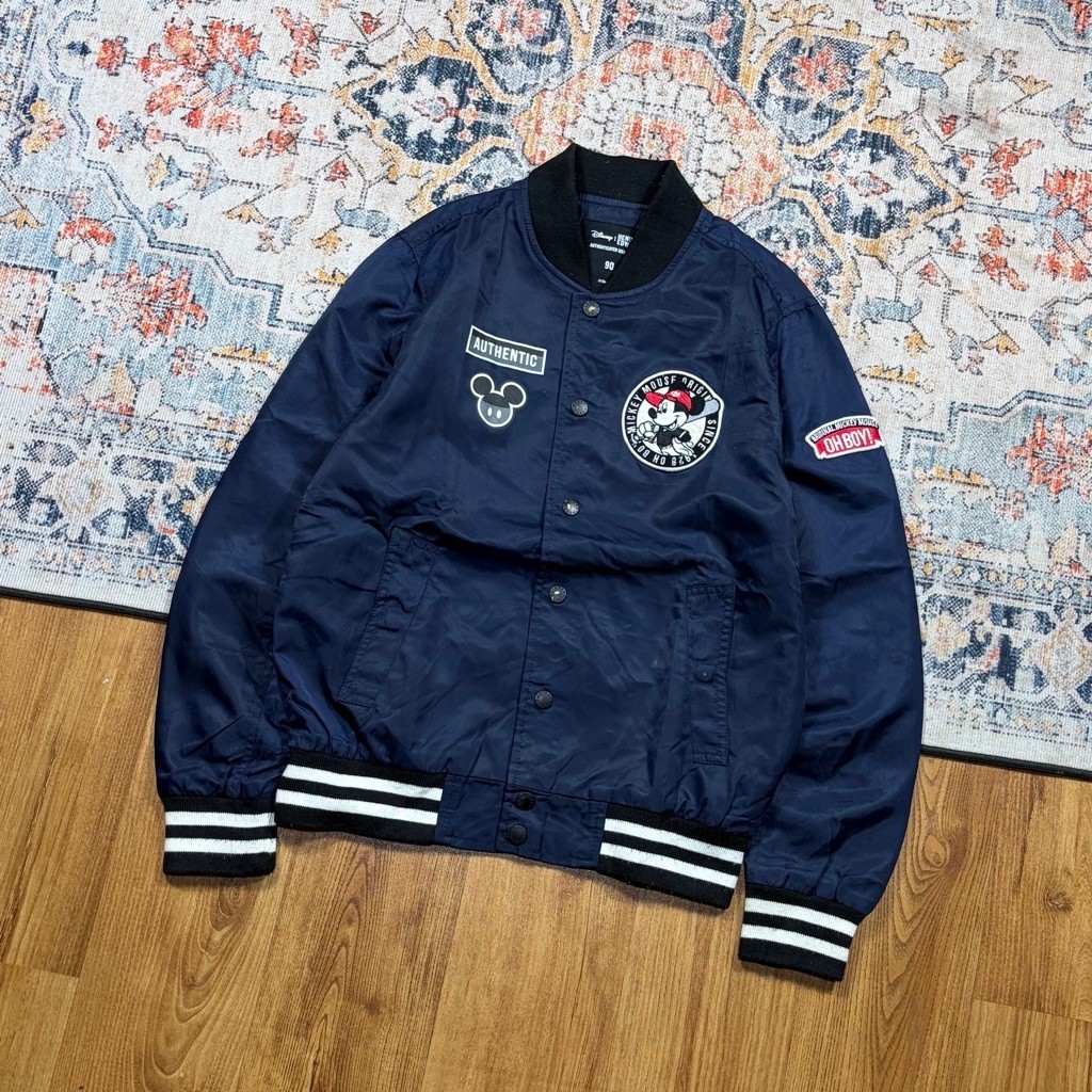 HENUS EDWIN X DISNEY VARSITY JACKET