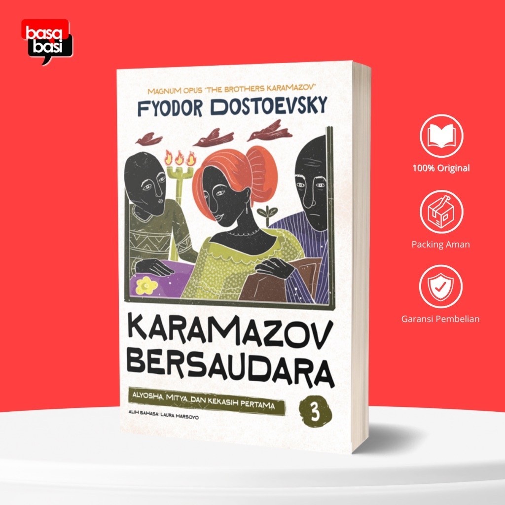 Basabasi - Karamazov Brothers Book เล่ม 3 (นิยาย) - Fyodor Dostoevsky - DIVA Press