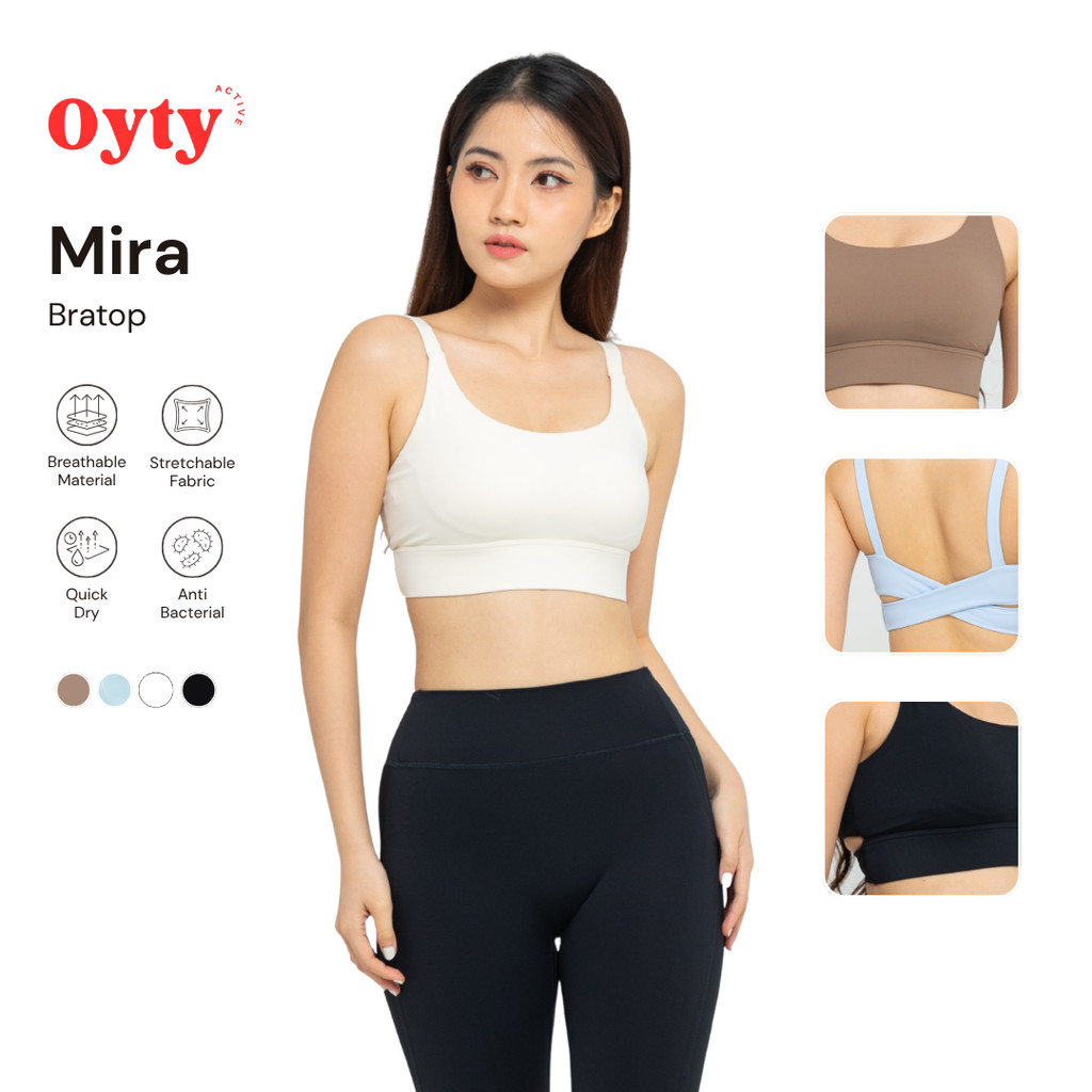 Oyty - Mira Bratop - Crisscross Bratop / QuickDry Performance (ไซส์ XL พร้อมใช้งาน)
