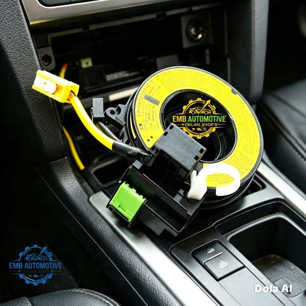 สายเกลียวแบบยืดหยุ่น Horn ถุงลมนิรภัย Mitsubishi Pajero Sport Exceed Dakar 8619A017