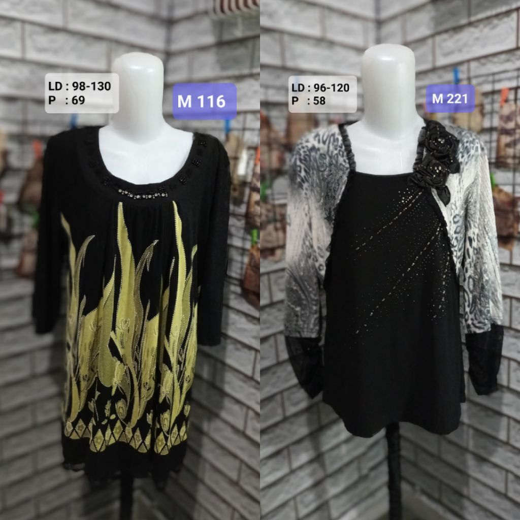 เสื้อเชิ้ตผู้หญิง M 116 & M 221