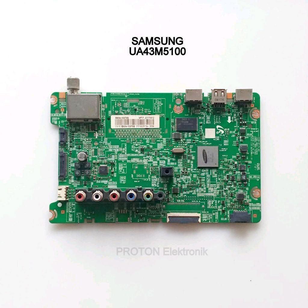 MESIN Samsung UA43M5100 UA43M5100AK UA43M5100AK UA43M5100AKPXD LCD เมนบอร์ด HIGHT-NT17L-M3 BN41-0283