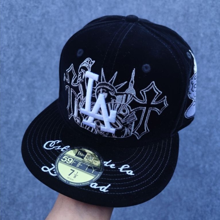 LA Dodgers Suede Snapback