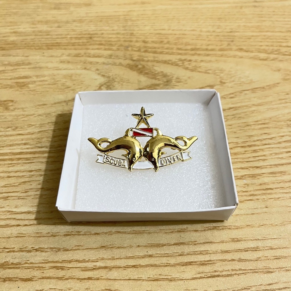 Brevet Wing Scuba Diver One Star / Scuba Emblem Diver One Star