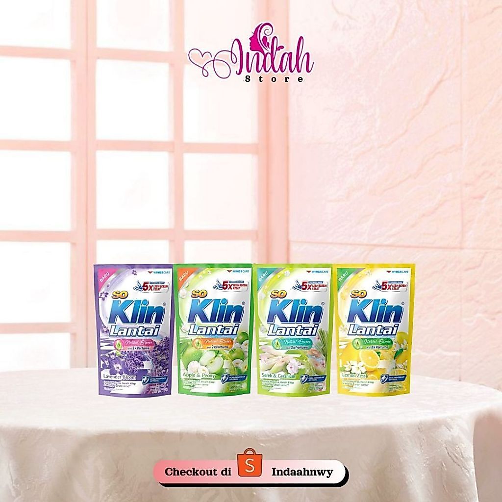SO KLIN FLOOR REFILL | น้ํายาทําความสะอาดพื้นกลิ่นหอมติดทนนาน
