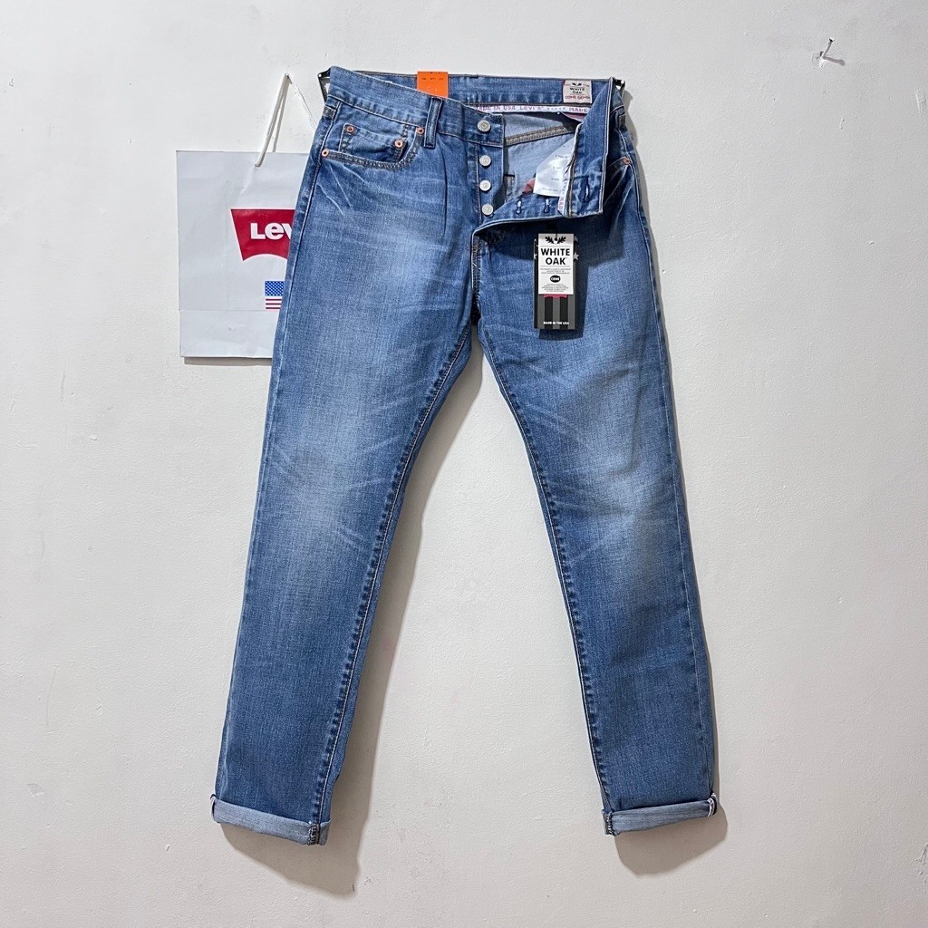 Levis 501 Original Madein USA - กางเกงยีนส์ผู้ชาย Premium Straight Fit