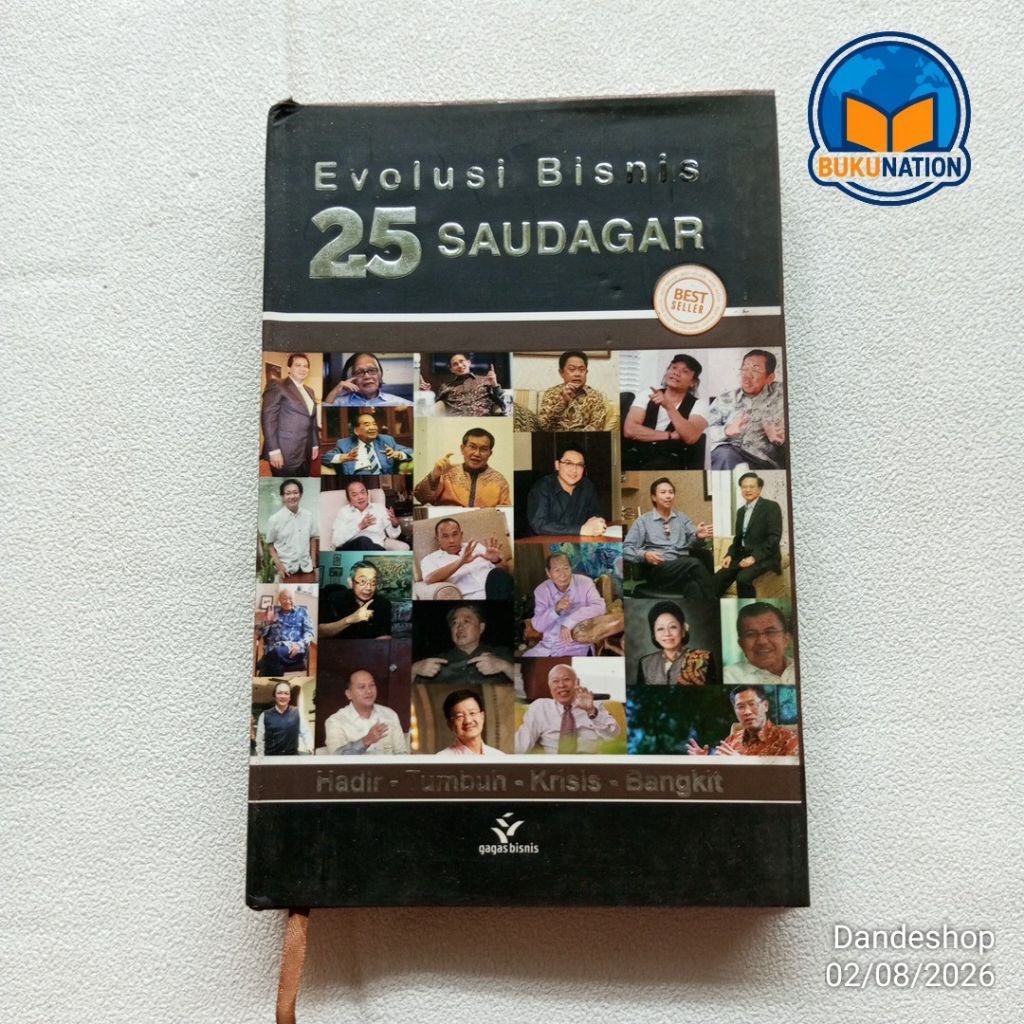 ​(มือสอง) Business Evolution 25 SAUDAGAR ~ Present - Grow - Crisis - Bangkit _ โดย Inchester Busines