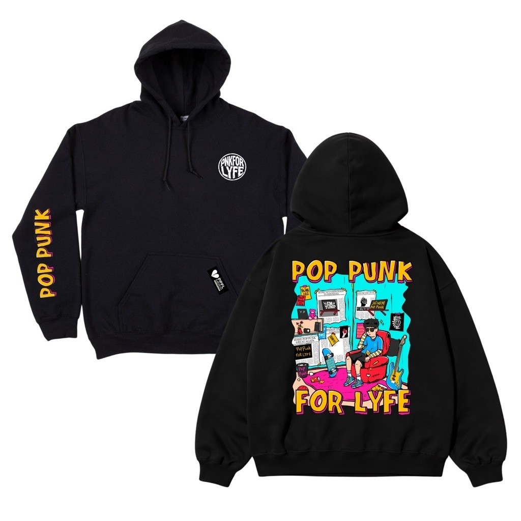เสื้อฮู้ด Pop Punk สําหรับ Lyfe
