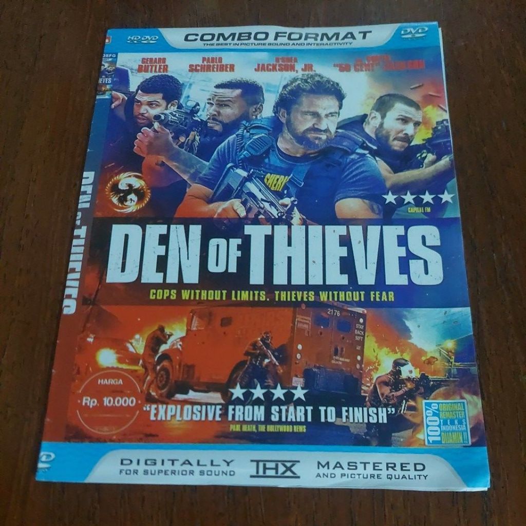 " DEN OF THIEVES " GERLD BUTLER - 50 CENT