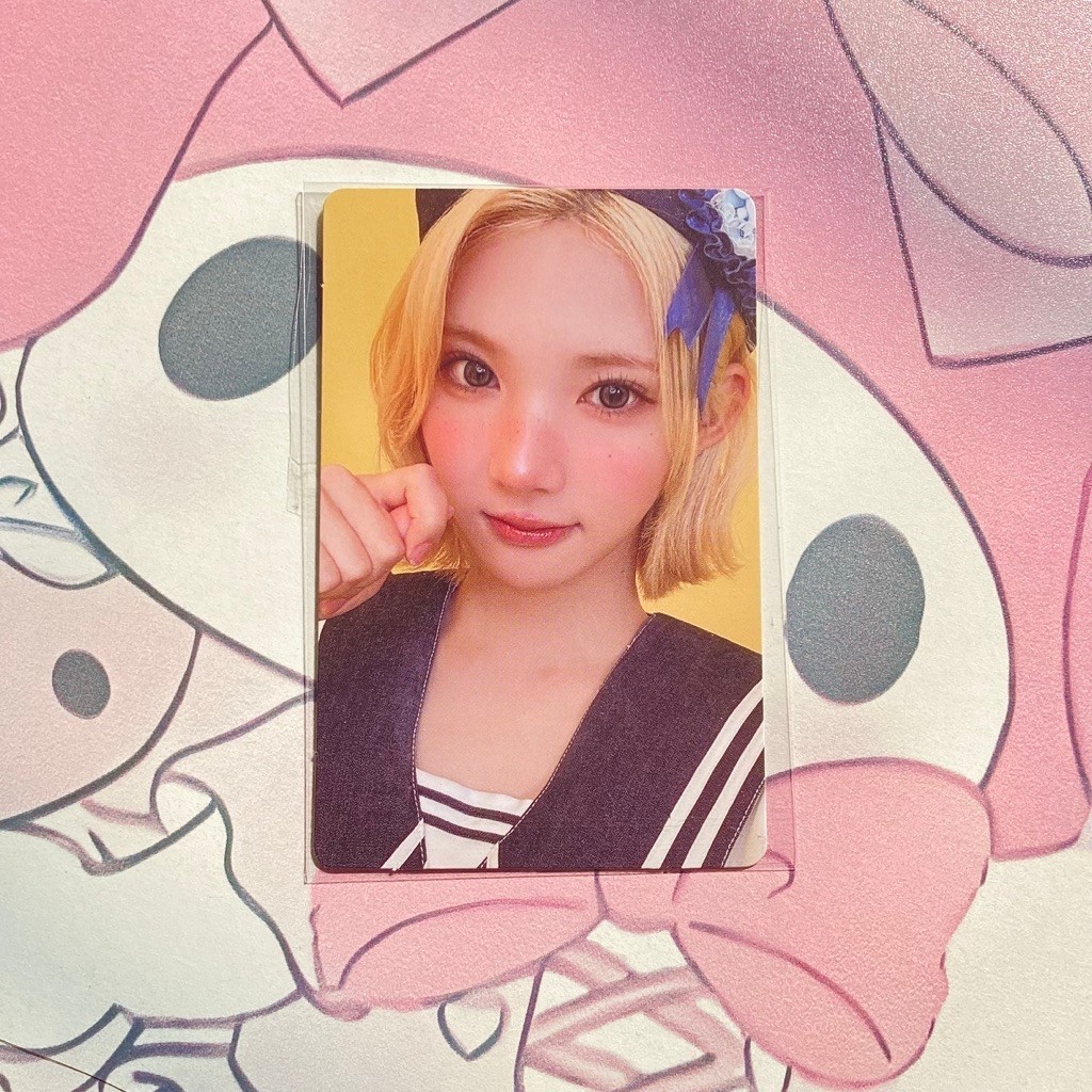 Jiwoo hearts2hearts photocard soundwave