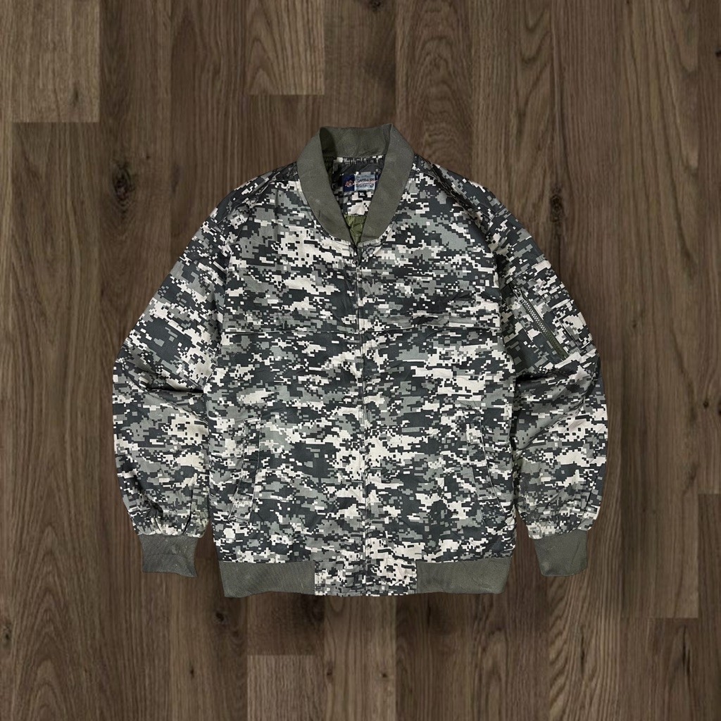 MA1 BOMBER JACKET CAMO MILLITARY SINPRAISE KOREA