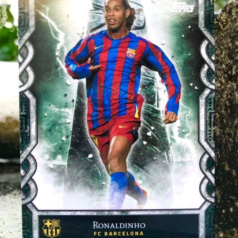 TOPPS RONALDO BARCELONA FOOTBALL COLLECTION CARD 2024