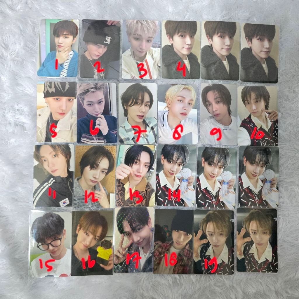 BOYNEXTDOOR PHOTOCARD PC SUNGHO RIWOO JAEHYYUN TASAN LEEHAN WOONHAKI