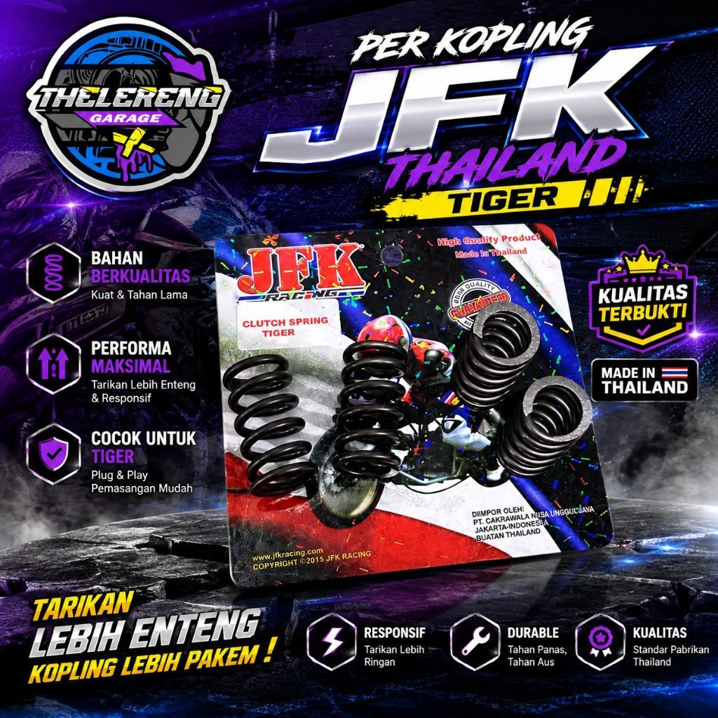 สปริงคลัช สปริงคลัช JFK Tiger Pnp Cb GL Mp Tiger Thelereng_Garage Shop