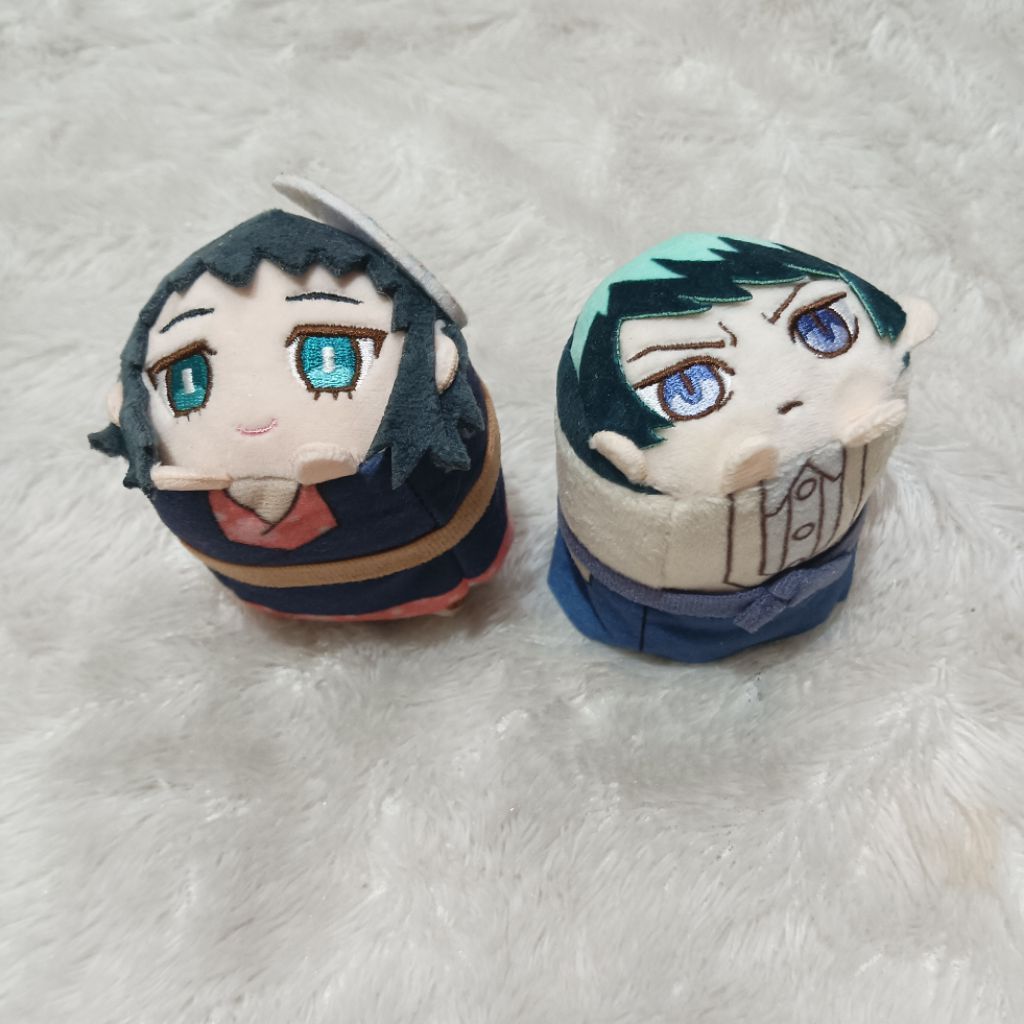 [READY] Demon Slayer Makomo Yushiro Mochikororin พวงกุญแจตุ๊กตามาสคอตยัดไส้
