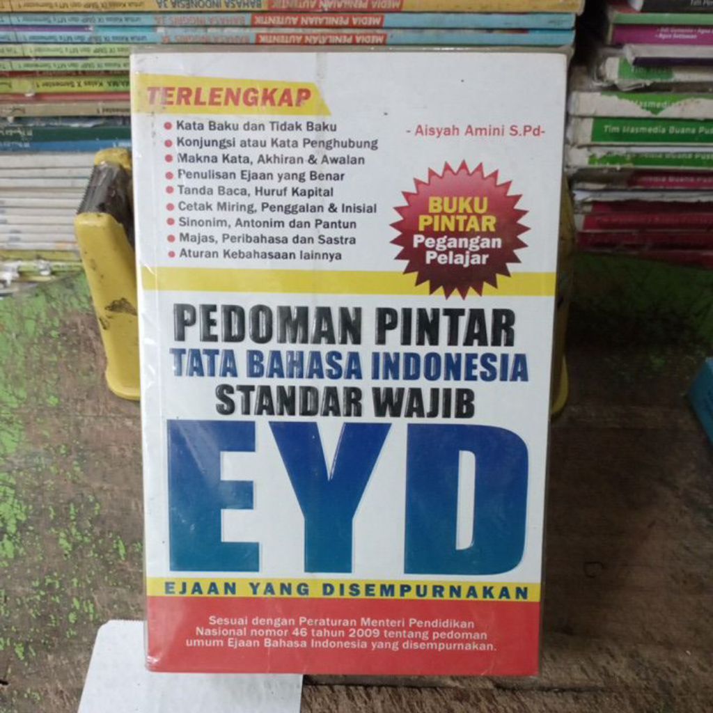 คู่มืออัจฉริยะสําหรับไวยากรณ์ชาวอินโดนีเซีย, มาตรฐานส่วนประกอบ EYD
