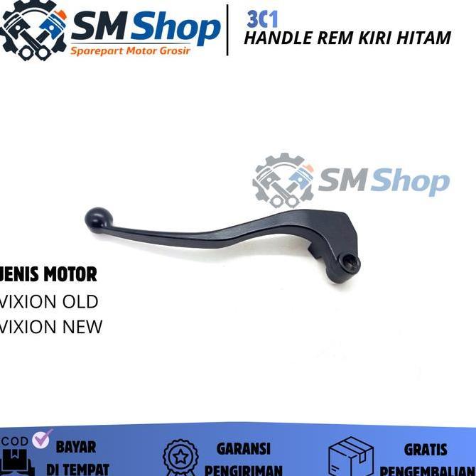 3C1 LEFT CLUTCH HANDLE YAMAHA VIXION NEW / VIXION OLD / LEFT CLUTCH HANDLE / CLUTCH BRAKE LEVER / LE