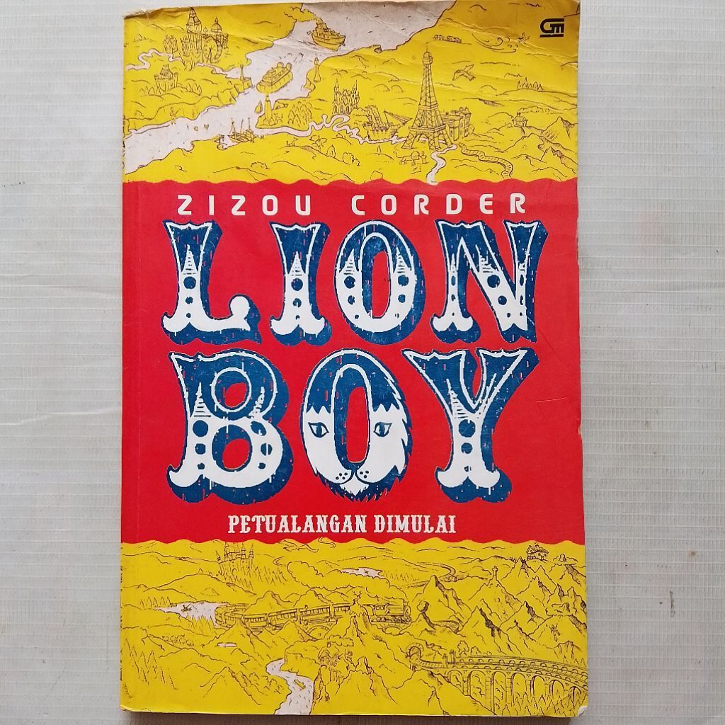 นวนิยายมือสองต้นฉบับ, LION BOY Teen Novel ADVENTURES STARTING โดย Zizou Corder