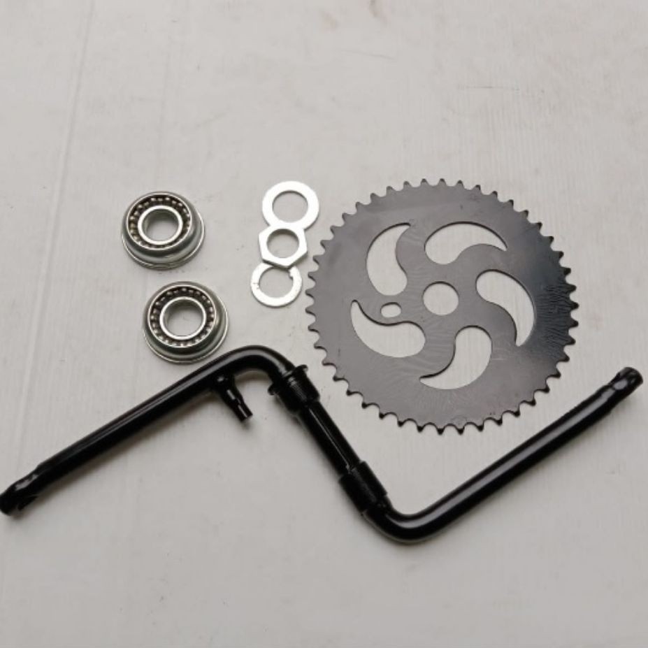 20" 44T BMX Bike Direct Gear Crankset ประกอบด้วย BB