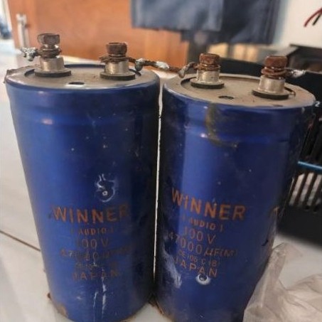 Elko Winner 47000 Uf 100 Volt Used ปกติ