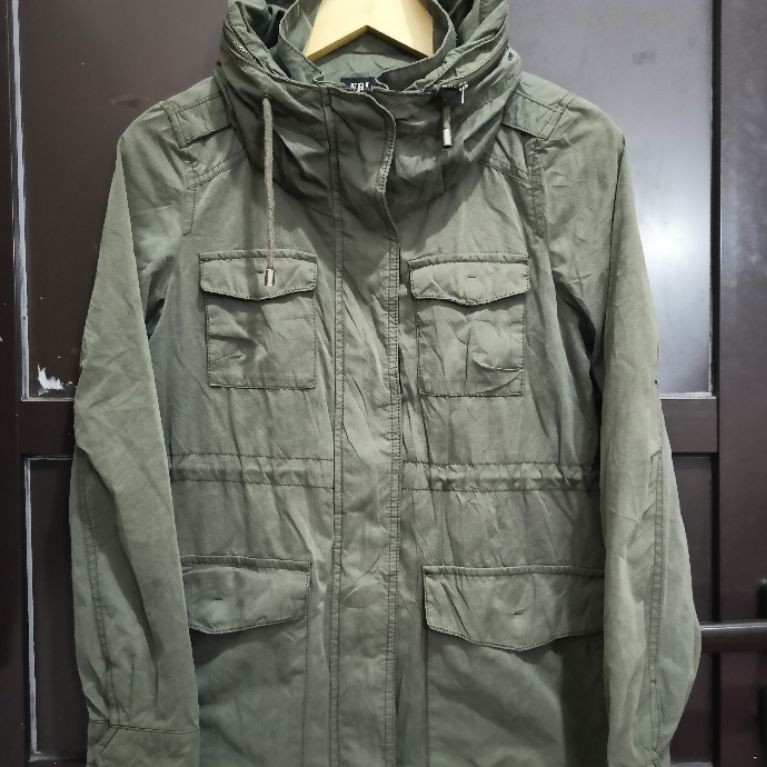 TACTICAL PARKA JACKET M65 ARMY COLOR FRJ JEANS ยี่ห้อ SIZE S