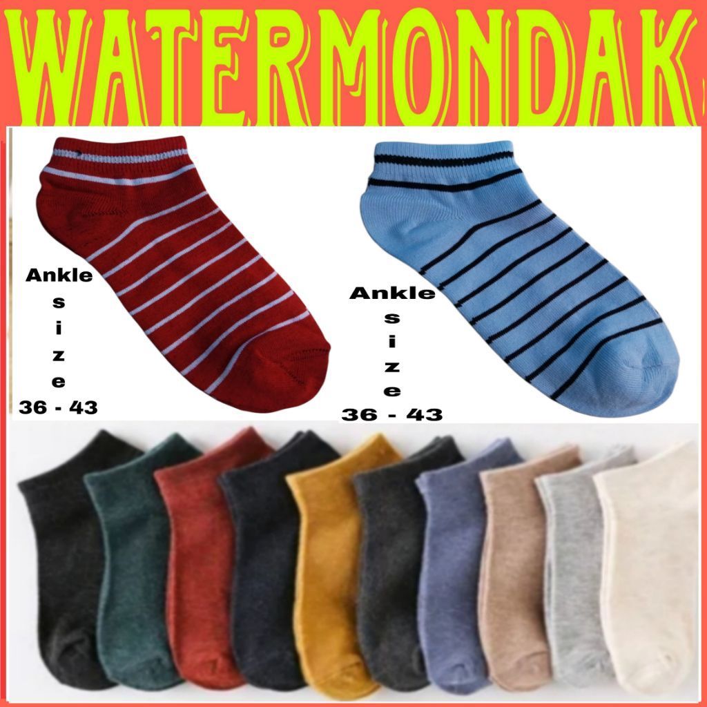 MATA WHOLESALE 12• PAIRS//ANKLE SOCKS///SHORT SOCKS///MODEL BELOW THE ANKLE////THICK MATERIAL
